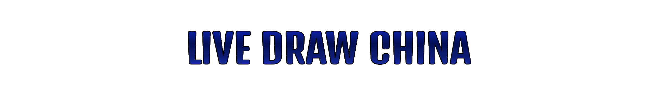 Live Draw China